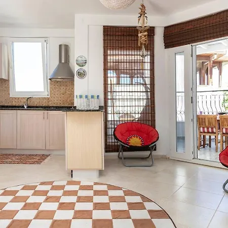 Prázdninový dům 2br Duplex Amazing View & Terrace In Bodrum Yalıkavak